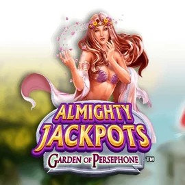 Enjoy Almighty Jackpots: Garden of Persephone by Novomatic – logo hosted on thorfortunecasinoo.com
