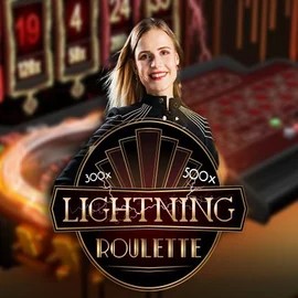 Lightning Roulette game by Evolution – logo hosted on Thorfortune Casino