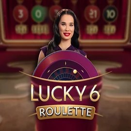 Lucky 6 Roulette online game logo by Pragmatic Play on thorfortunecasinoo.com