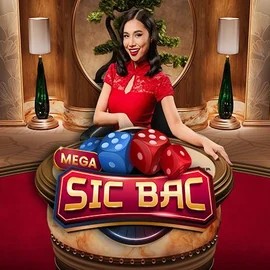 Mega Sic Bac slot logo by Pragmatic Play at Thorfortune Casino