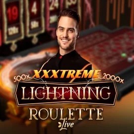 Live Casino logo of XXXtreme Lightning Roulette from Evolution at Thorfortune Casino